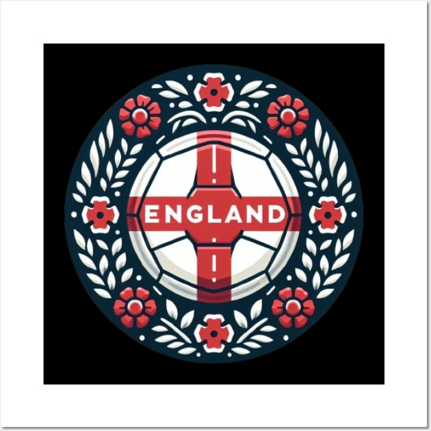 england football team Wall Art by Anthony88